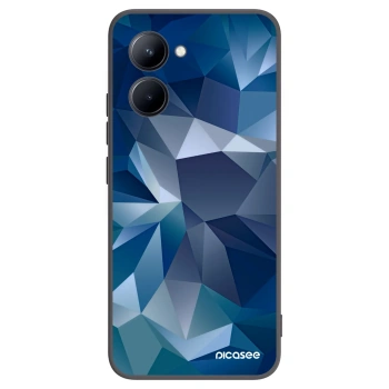 Picasee Μαύρη θήκη σιλικόνης για Realme C33 (2023) - Wallpaper