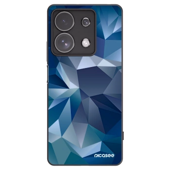 Picasee Μαύρη θήκη σιλικόνης για Xiaomi Redmi Note 13 Pro 4G - Wallpaper