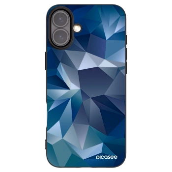 Picasee Μαύρη θήκη σιλικόνης για Apple iPhone 16 Plus - Wallpaper