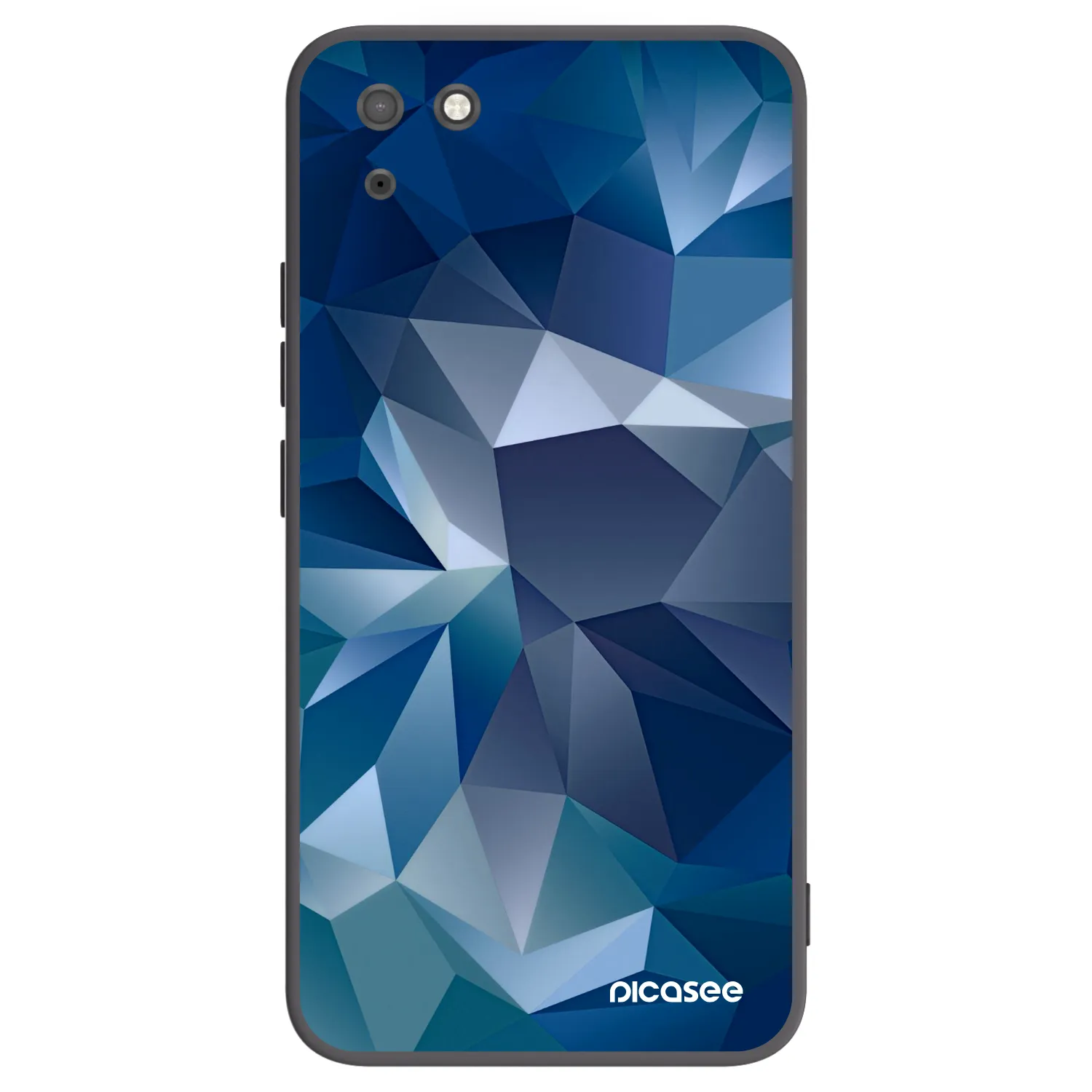 Picasee Μαύρη θήκη σιλικόνης για Huawei Y5P - Wallpaper