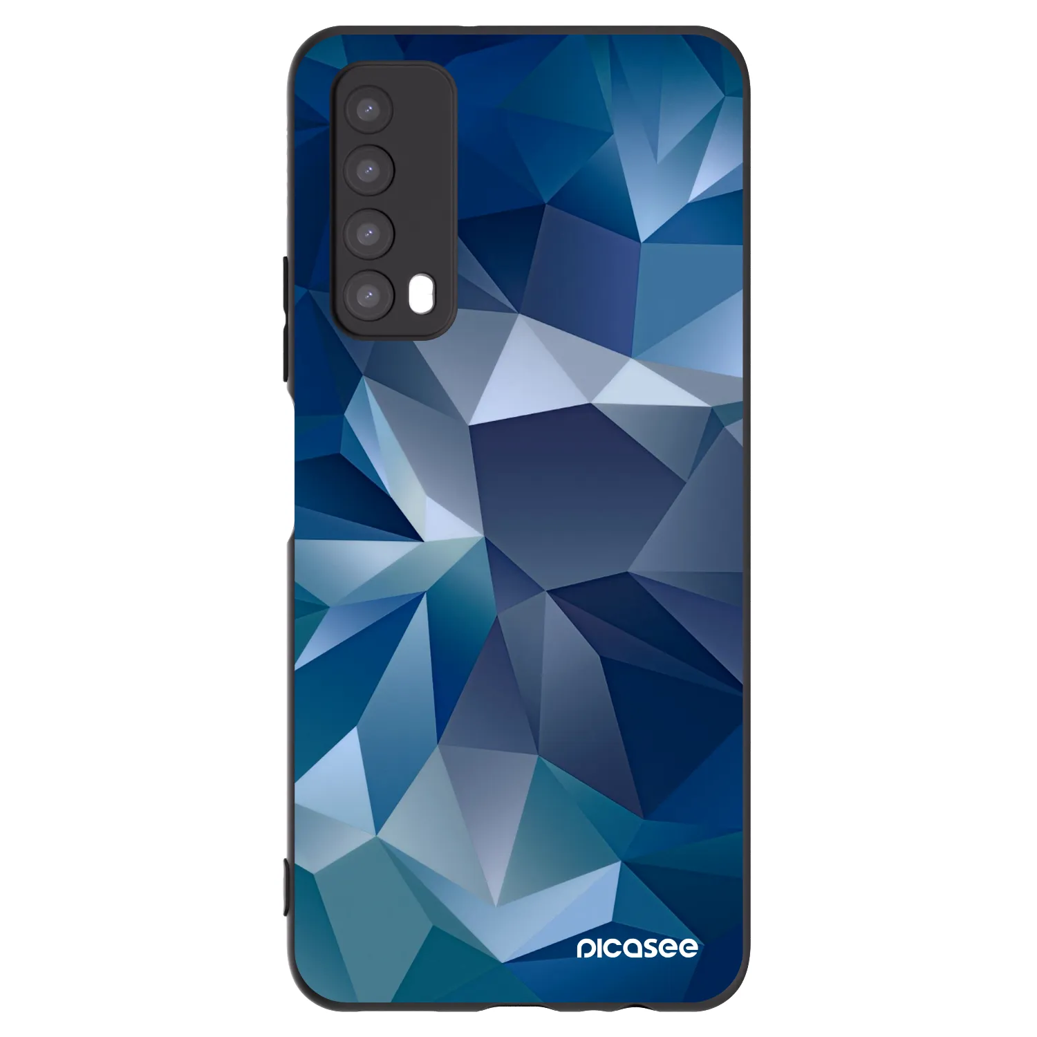 Picasee Μαύρη θήκη σιλικόνης για Huawei P Smart 2021 - Wallpaper