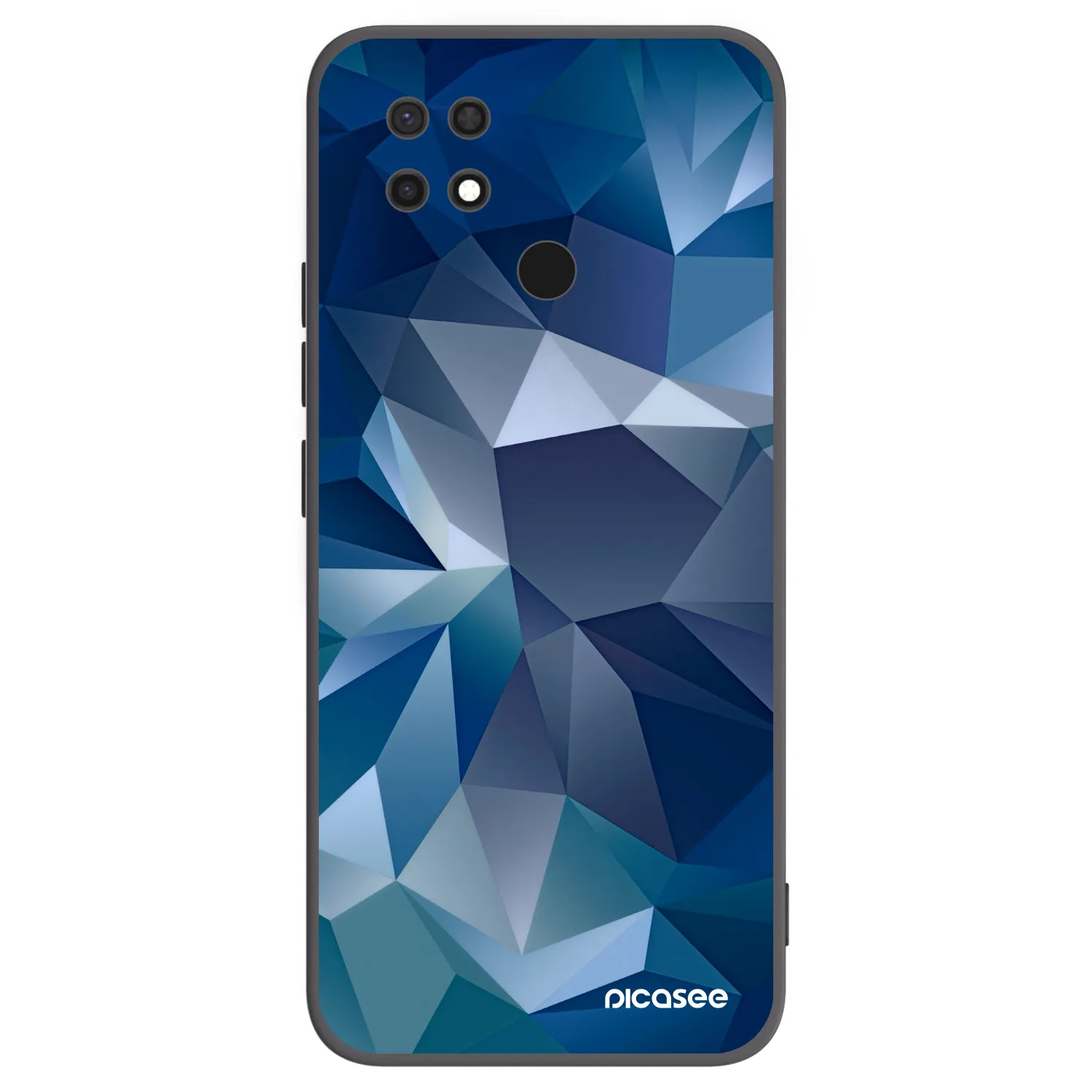 Picasee Μαύρη θήκη σιλικόνης για Xiaomi Redmi 10C - Wallpaper