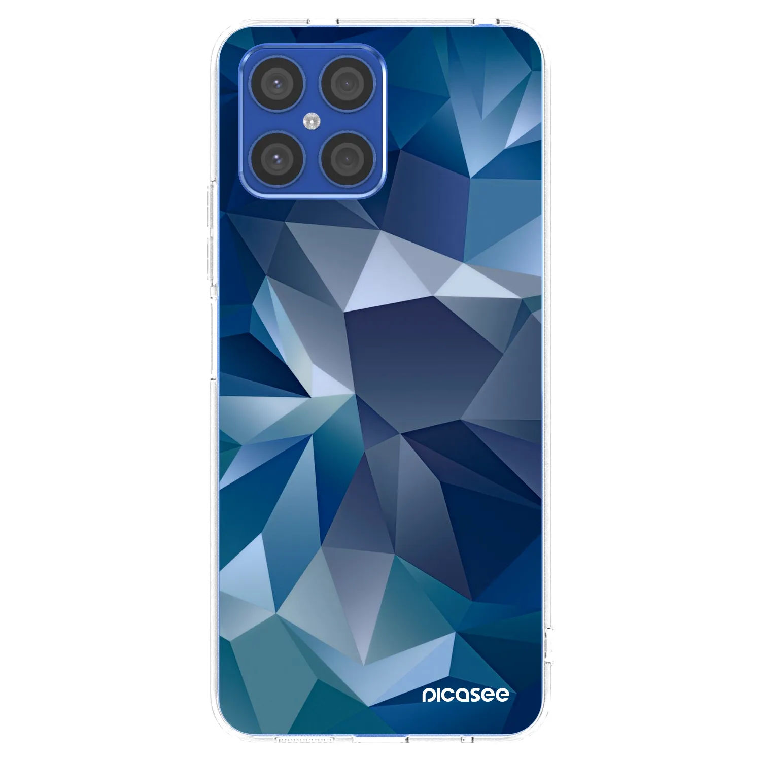 Picasee διαφανής θήκη σιλικόνης Honor X8 4G - Wallpaper