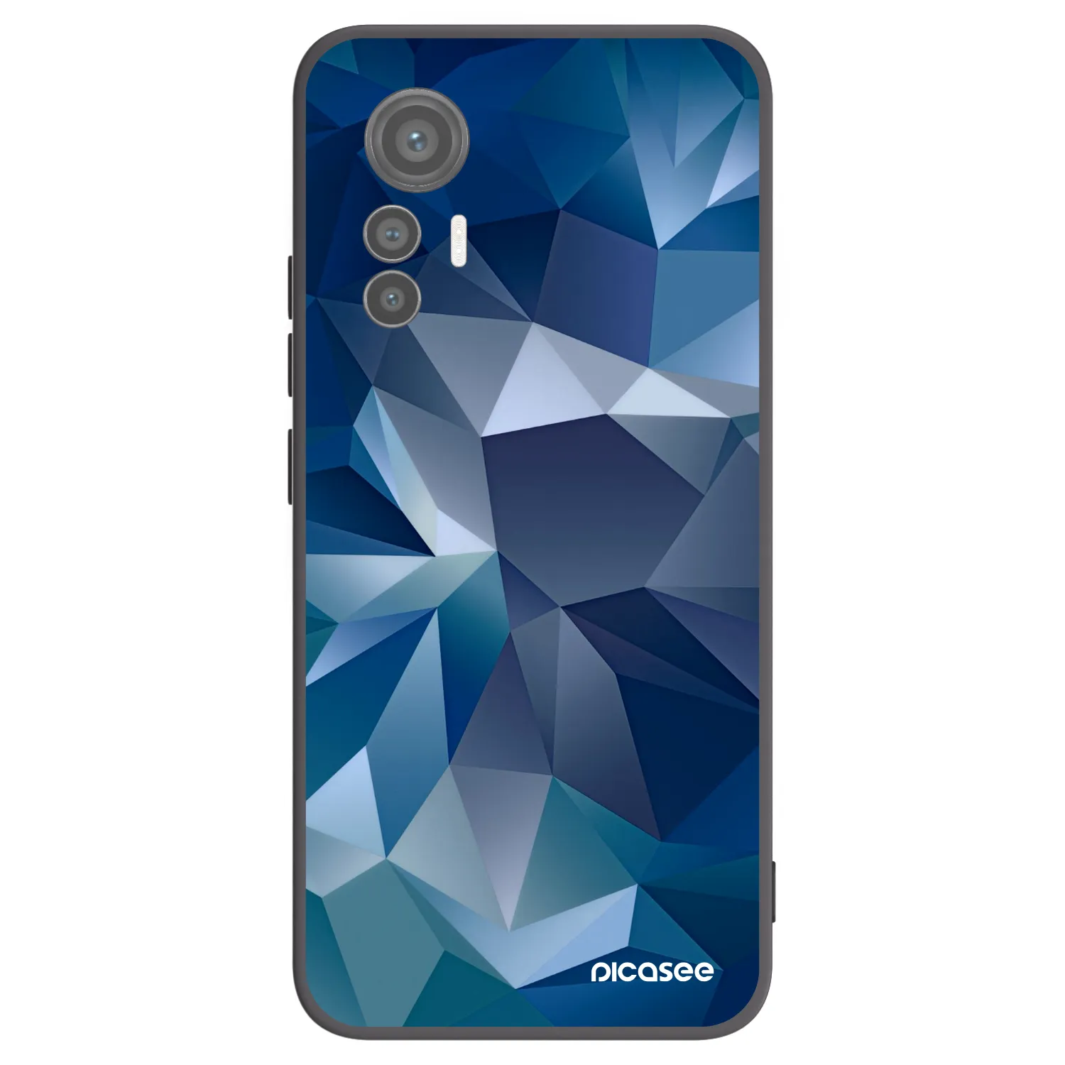 Picasee Μαύρη θήκη σιλικόνης για Xiaomi 12 Lite - Wallpaper