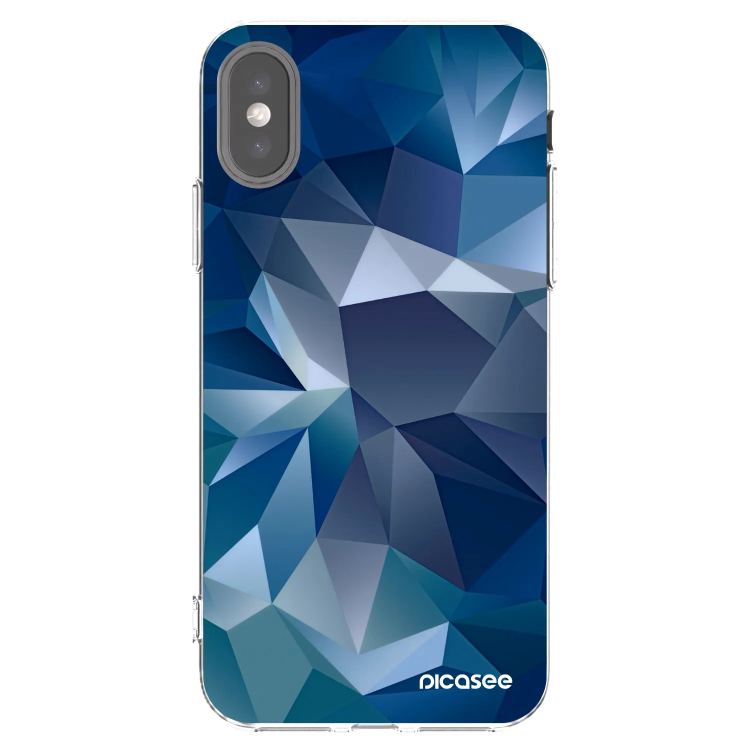 Picasee διαφανής θήκη σιλικόνης Apple iPhone X/XS - Wallpaper