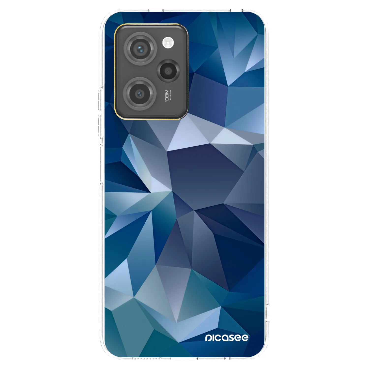 Picasee Μαύρη θήκη σιλικόνης για Xiaomi Poco X5 Pro - Wallpaper