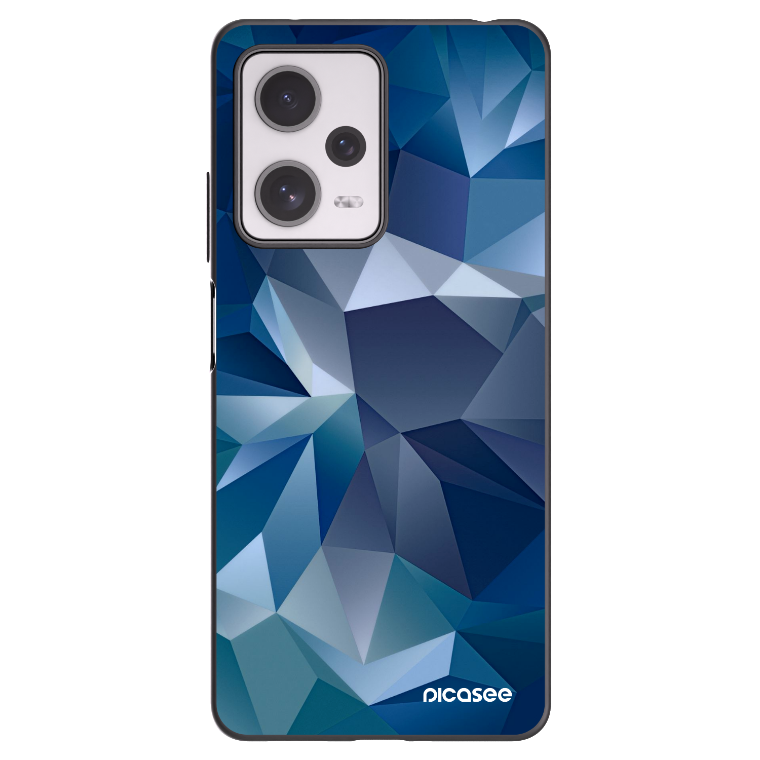 Picasee Μαύρη θήκη σιλικόνης για Xiaomi Redmi Note 12 Pro+ 5G - Wallpaper