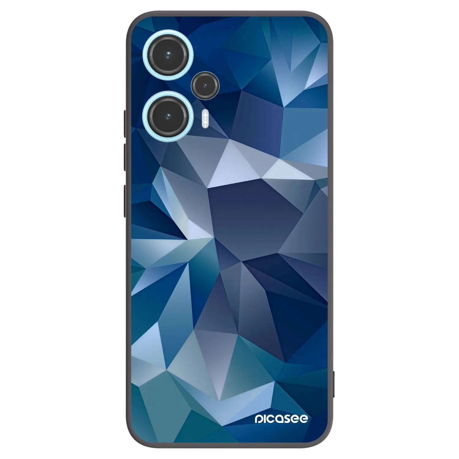 Picasee Μαύρη θήκη σιλικόνης για Xiaomi Poco F5 - Wallpaper