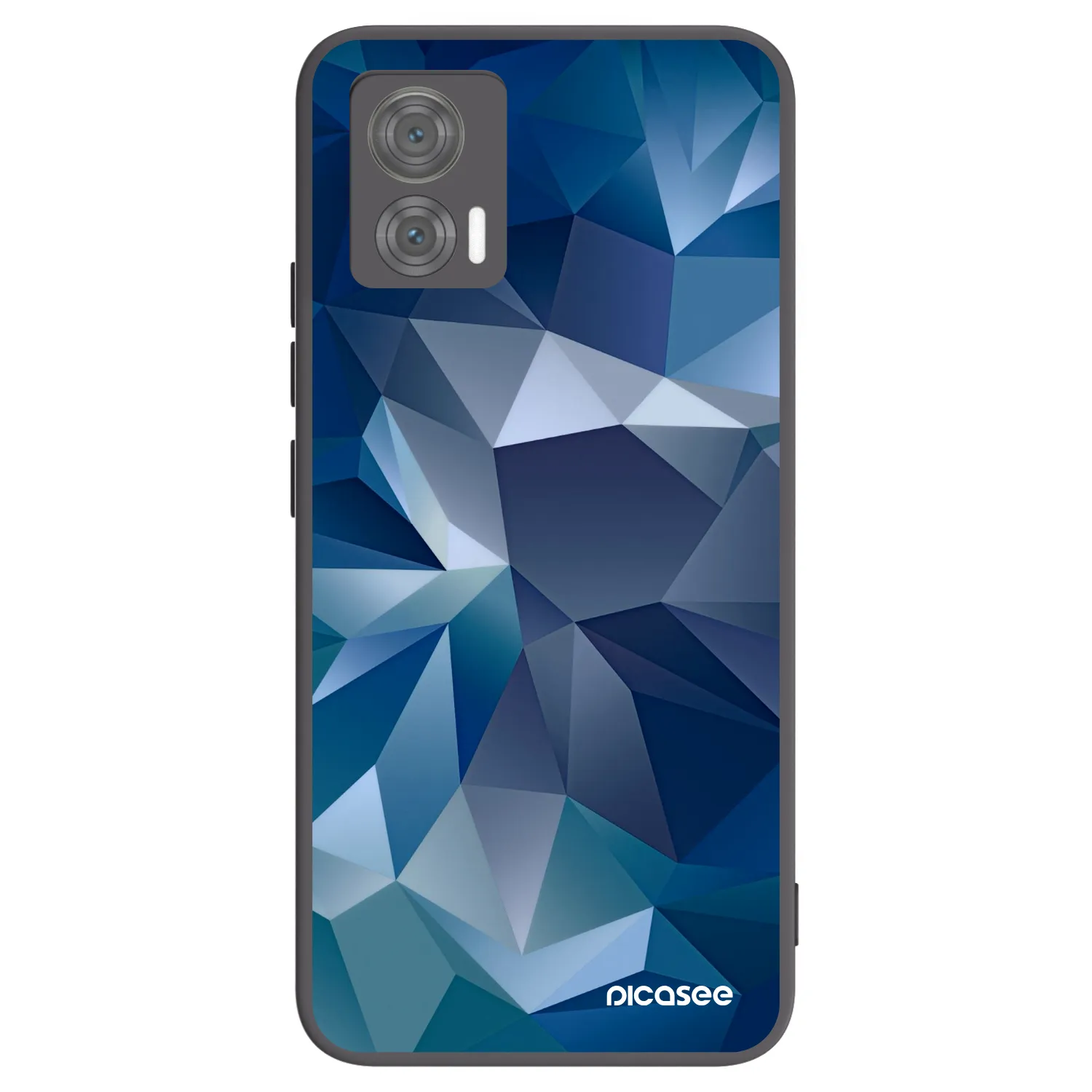 Picasee Μαύρη θήκη σιλικόνης για Motorola Edge 30 Neo - Wallpaper