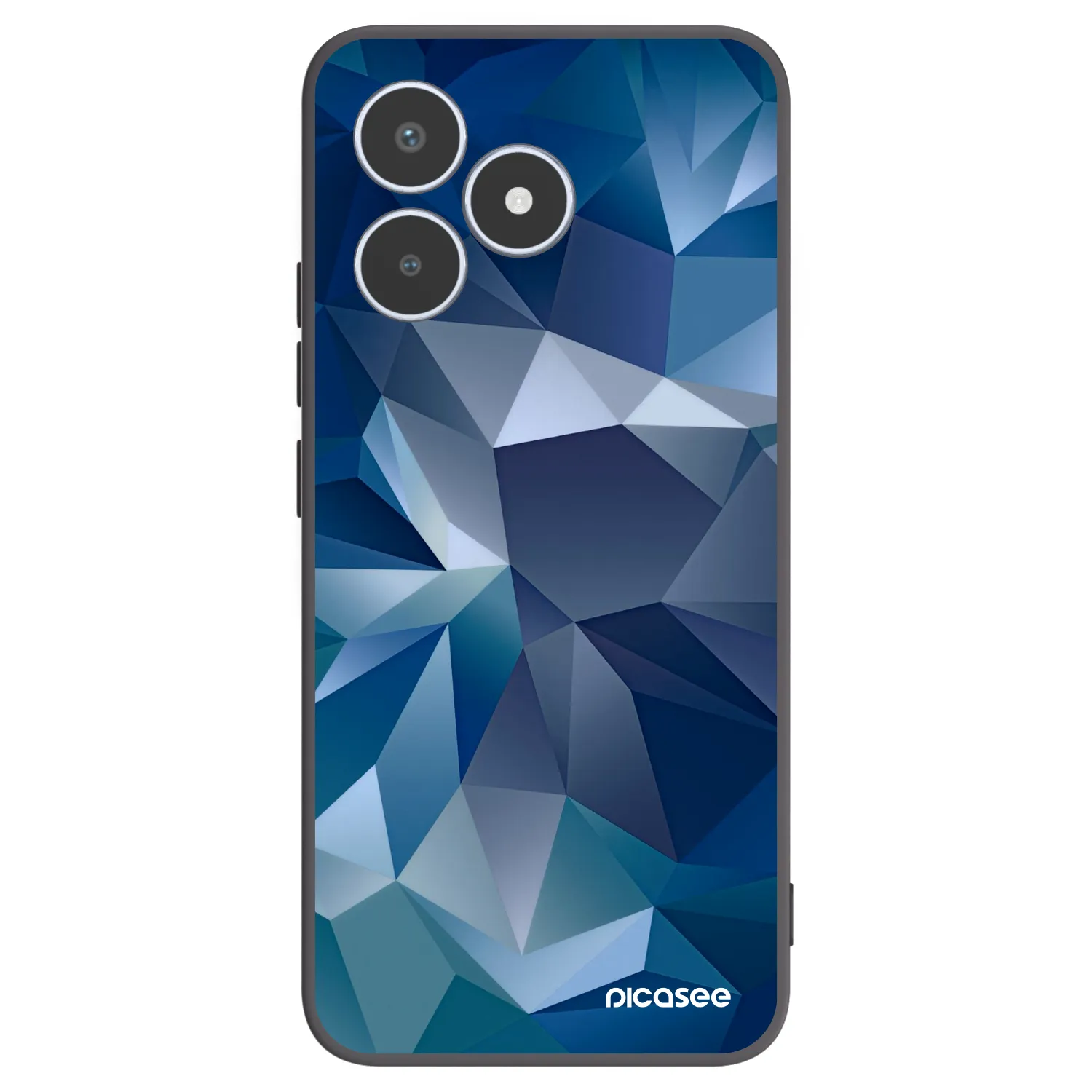 Picasee Μαύρη θήκη σιλικόνης για Realme C53 - Wallpaper