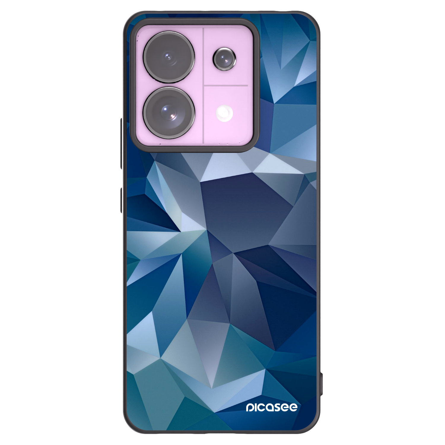 Picasee Μαύρη θήκη σιλικόνης για Xiaomi Redmi Note 13 Pro 5G - Wallpaper