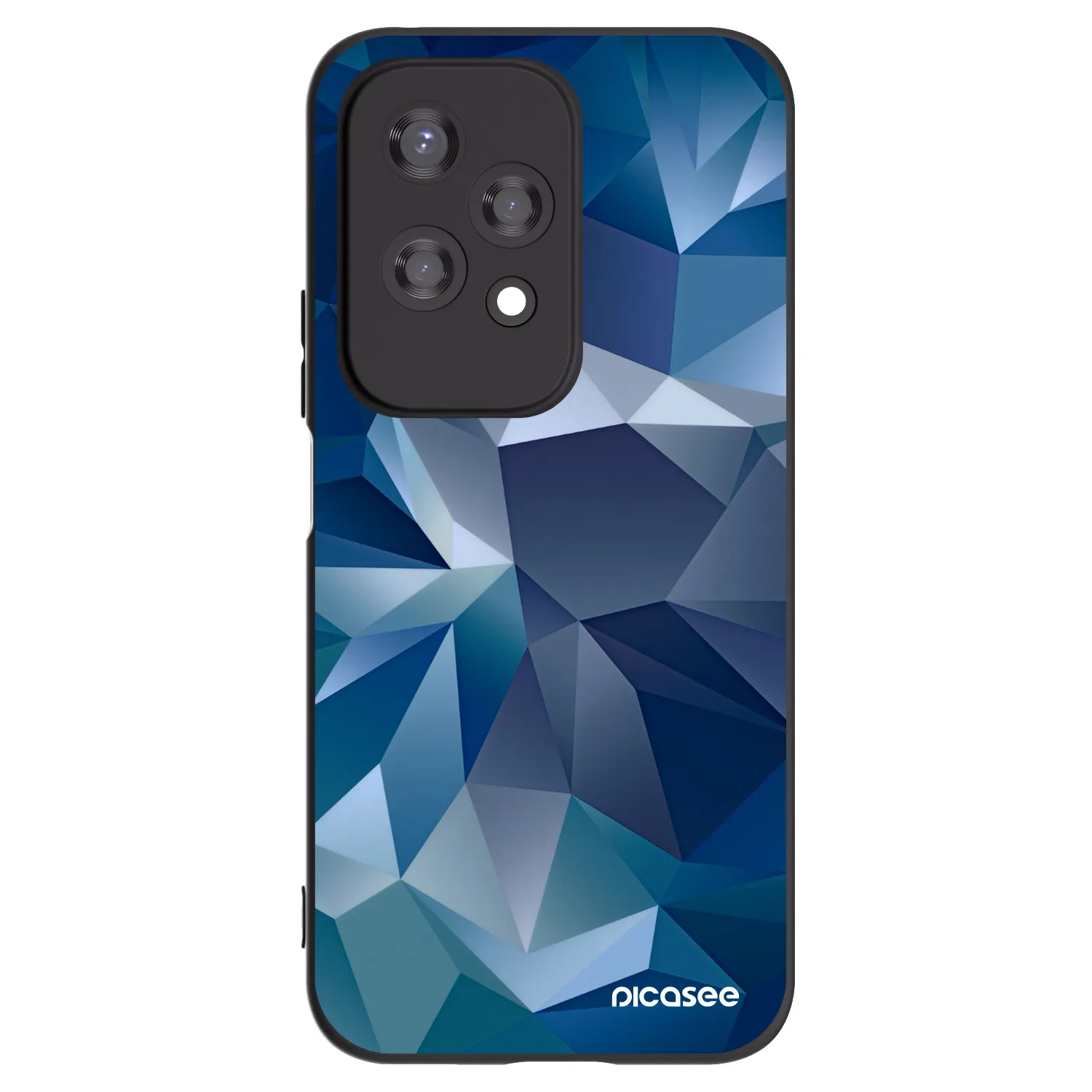 Picasee Μαύρη θήκη σιλικόνης για Honor 200 Lite - Wallpaper