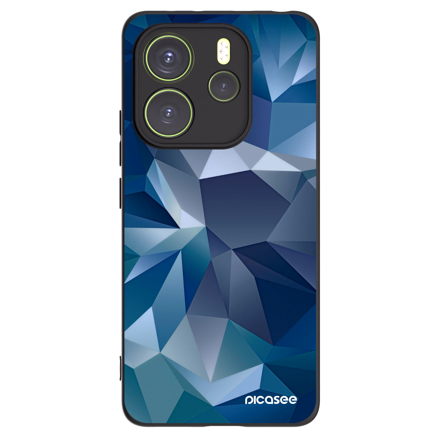 Picasee Μαύρη θήκη σιλικόνης για Xiaomi Redmi Note 14 4G - Wallpaper