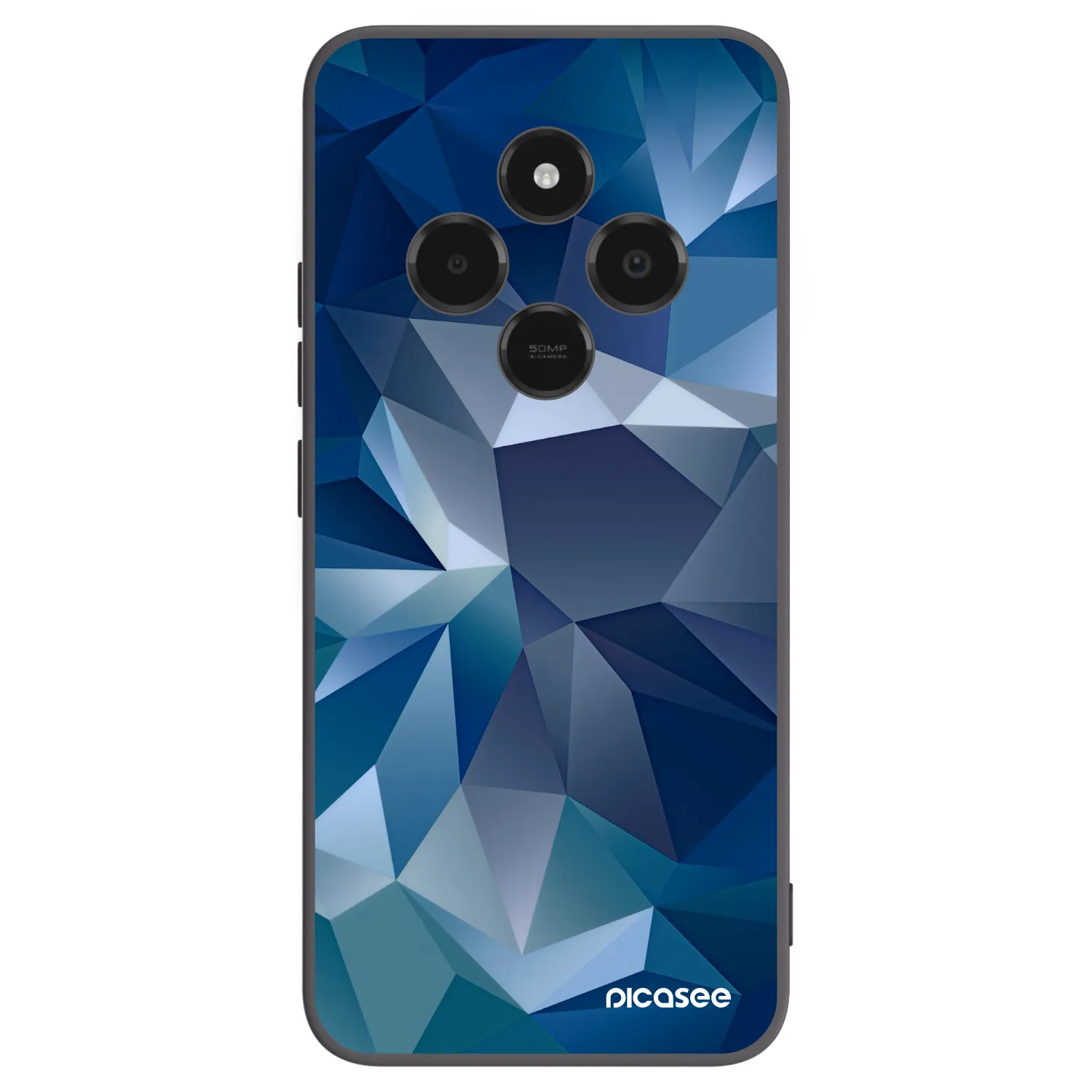 Picasee Μαύρη θήκη σιλικόνης για Xiaomi Poco C75 - Wallpaper