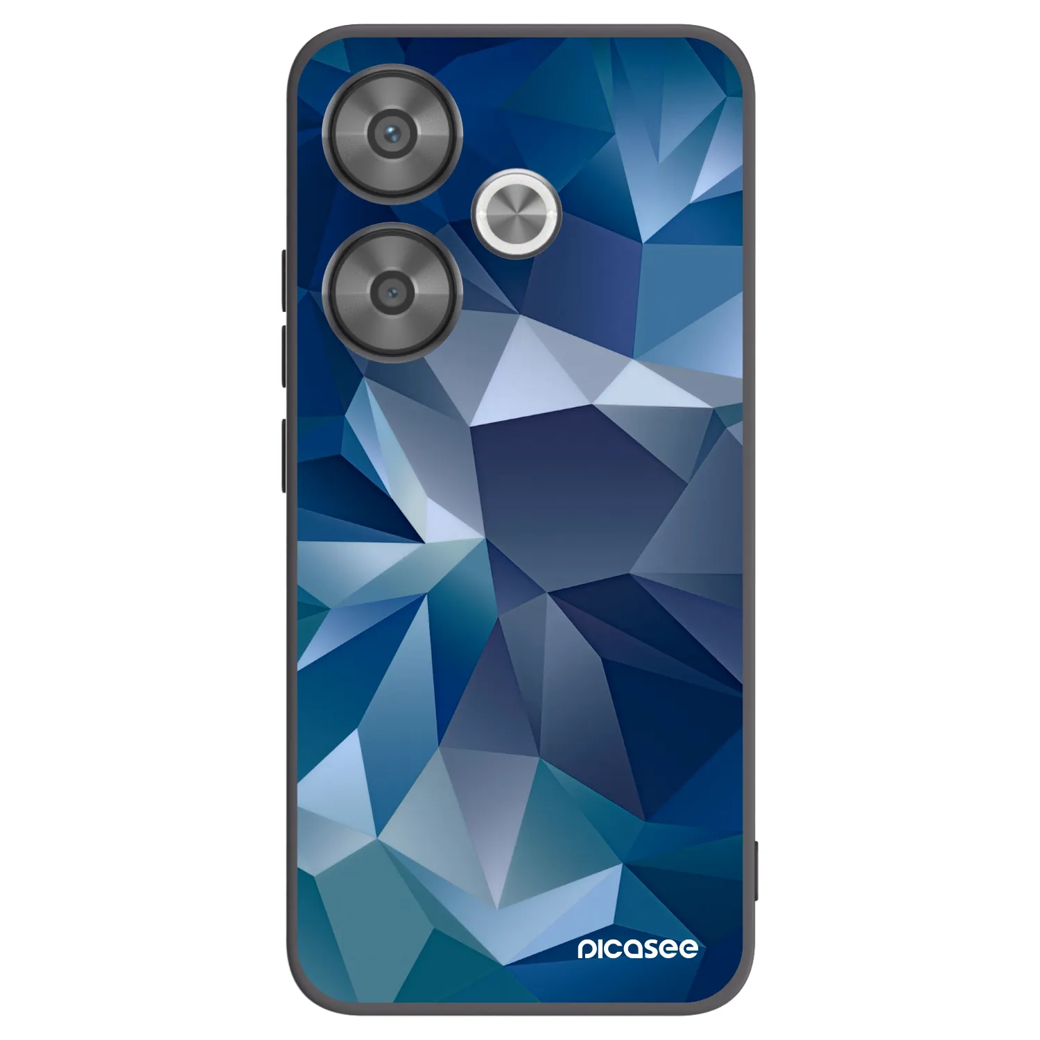 Picasee Μαύρη θήκη σιλικόνης για Xiaomi Poco F6 - Wallpaper