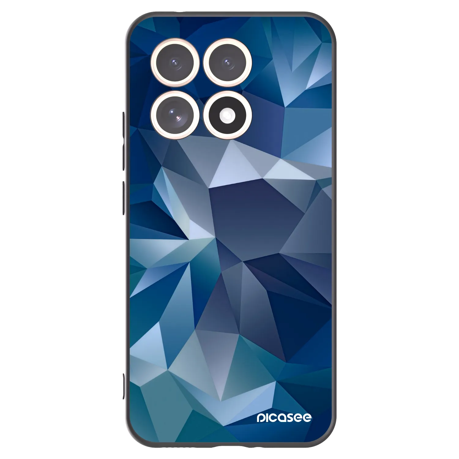 Picasee Μαύρη θήκη σιλικόνης για Xiaomi 15T - Wallpaper