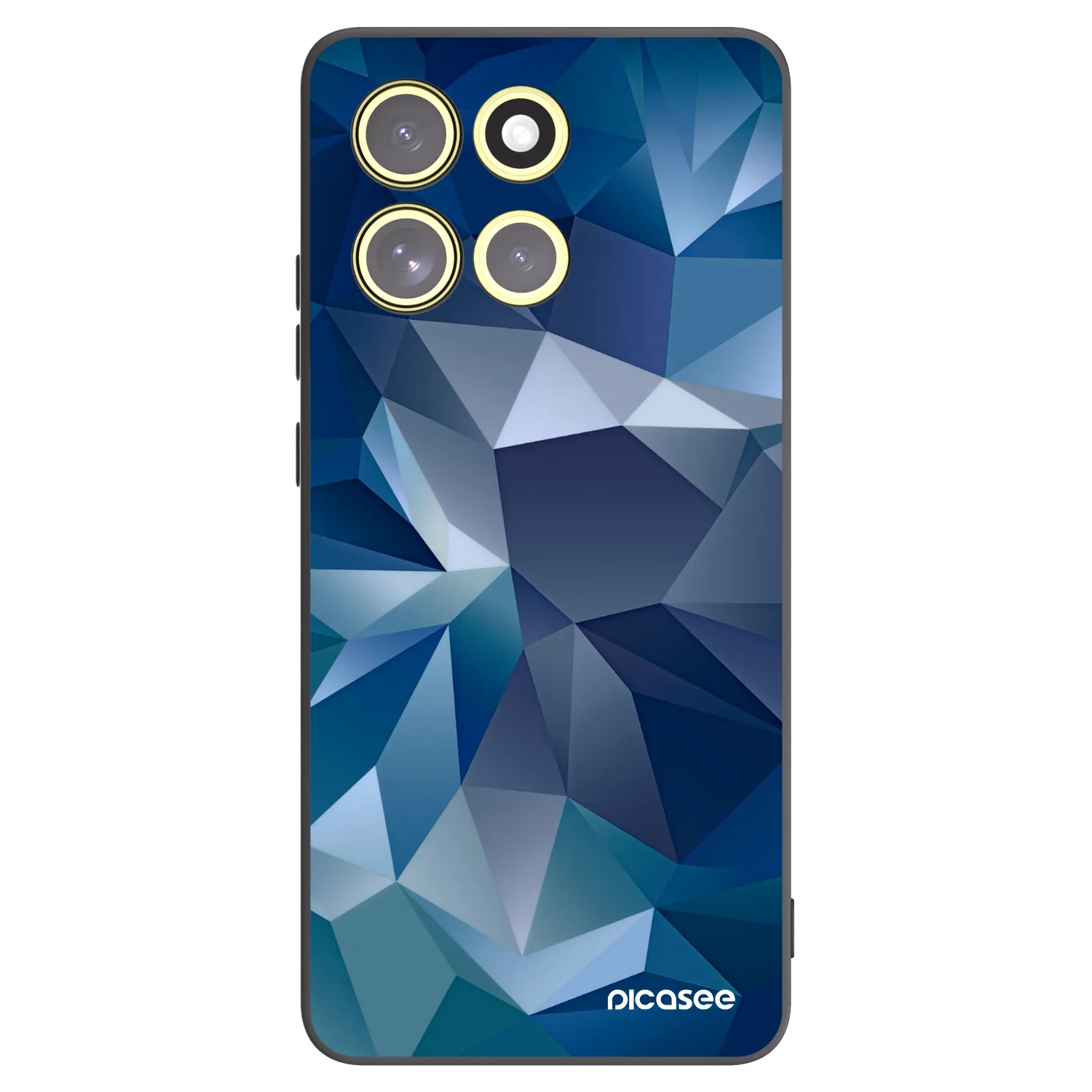 Picasee Μαύρη θήκη σιλικόνης για Motorola Moto G86 Power 5G - Wallpaper