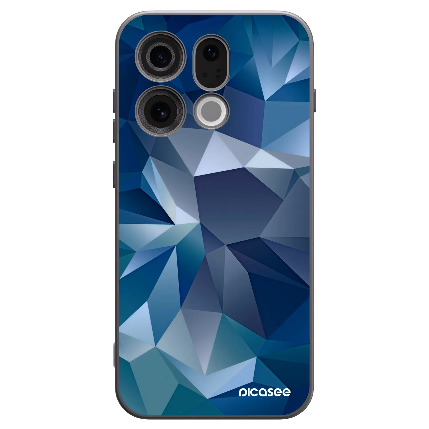 Picasee Μαύρη θήκη σιλικόνης για OPPO Find X9 - Wallpaper