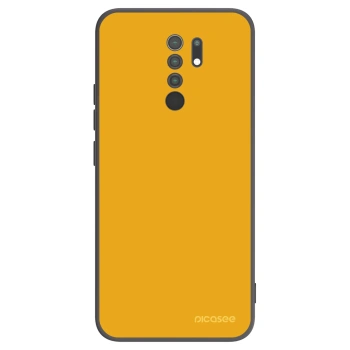 Picasee Μαύρη θήκη σιλικόνης για Xiaomi Redmi 9 - Sun