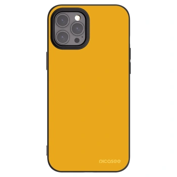 Picasee Μαύρη θήκη σιλικόνης για Apple iPhone 12 Pro Max - Sun