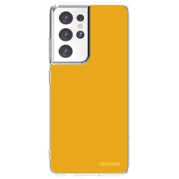 Picasee διαφανής θήκη σιλικόνης Samsung Galaxy S21 Ultra 5G G998B - Sun