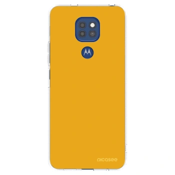 Picasee διαφανής θήκη σιλικόνης Motorola Moto G9 Play - Sun