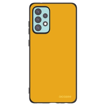Picasee Μαύρη θήκη σιλικόνης για Samsung Galaxy A72 A725F - Sun