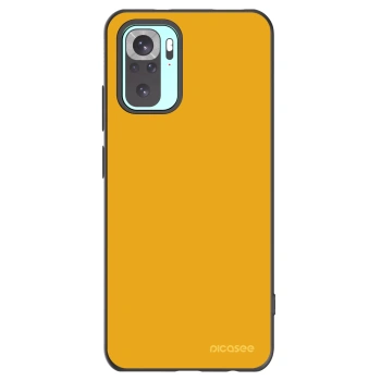 Picasee Μαύρη θήκη σιλικόνης για Xiaomi Redmi Note 10 Pro - Sun