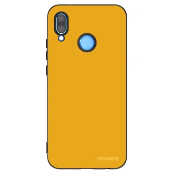 Picasee Μαύρη θήκη σιλικόνης για Huawei P20 Lite - Sun