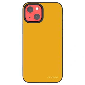 Picasee Μαύρη θήκη σιλικόνης για Apple iPhone 13 mini - Sun