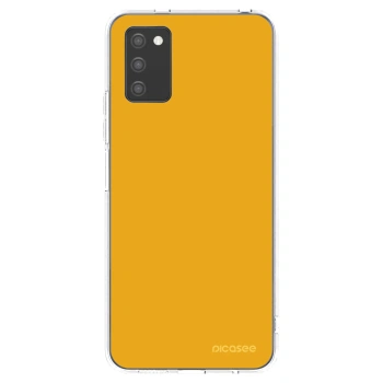 Picasee διαφανής θήκη σιλικόνης Samsung Galaxy A02s A025G - Sun