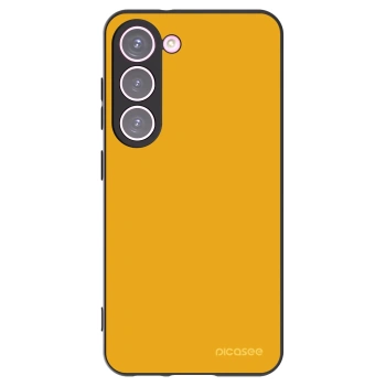 Picasee Μαύρη θήκη σιλικόνης για Samsung Galaxy S23 5G - Sun