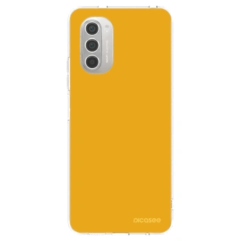 Picasee διαφανής θήκη σιλικόνης Motorola Moto G51 - Sun