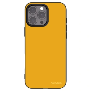 Picasee Μαύρη θήκη σιλικόνης για Apple iPhone 16 Pro Max - Sun