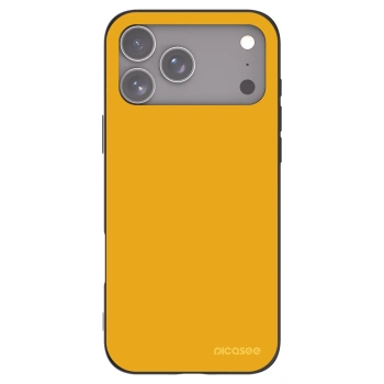 Picasee Μαύρη θήκη σιλικόνης για Apple iPhone 17 Pro Max - Sun
