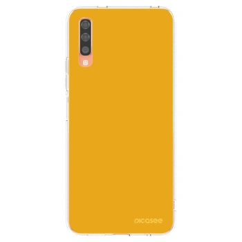 Picasee διαφανής θήκη σιλικόνης Samsung Galaxy A70 A705F - Sun