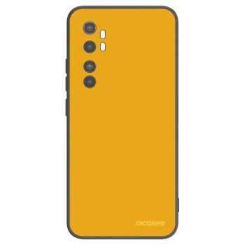 Picasee Μαύρη θήκη σιλικόνης για Xiaomi Mi Note 10 Lite - Sun