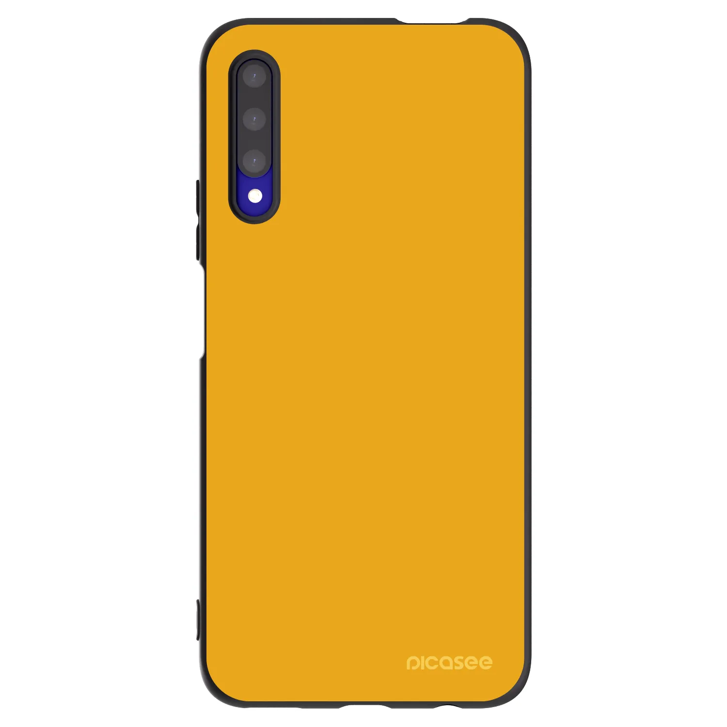 Picasee Μαύρη θήκη σιλικόνης για Honor 9X Pro - Sun