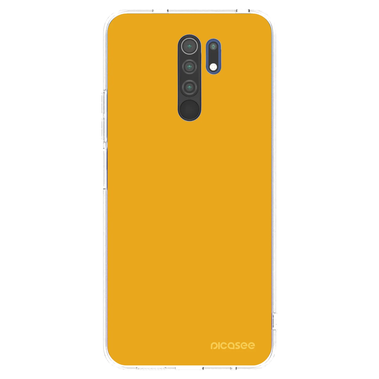 Picasee διαφανής θήκη σιλικόνης Xiaomi Redmi 9 - Sun