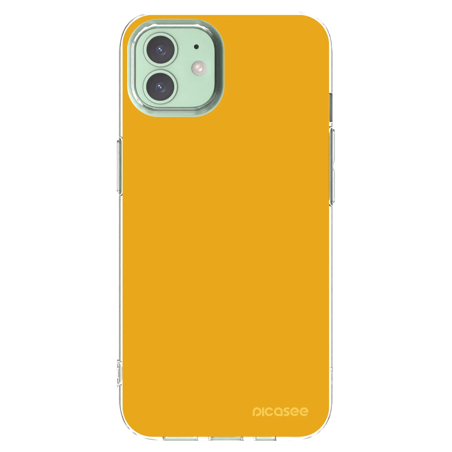 Picasee διαφανής θήκη σιλικόνης Apple iPhone 12 - Sun