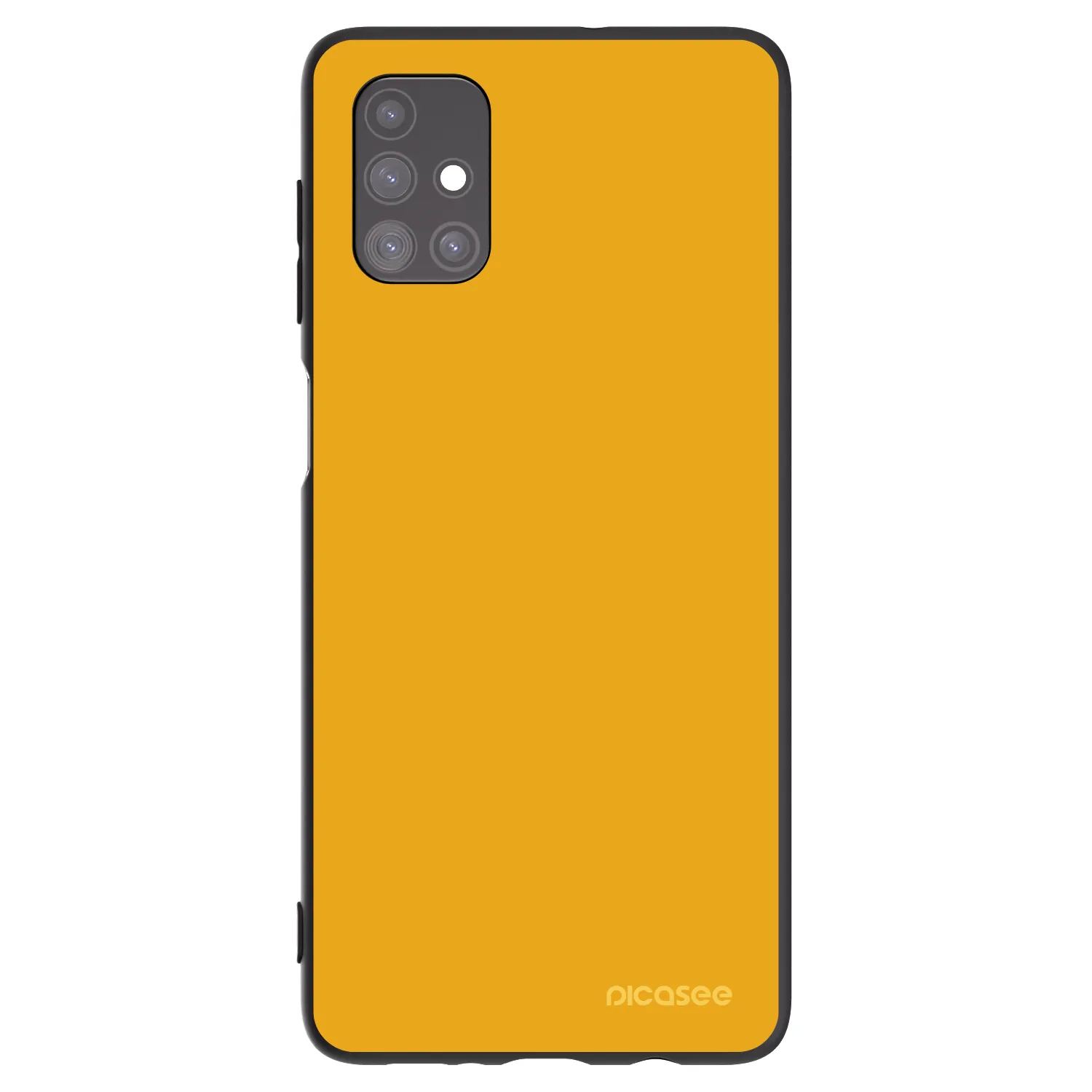 Picasee Μαύρη θήκη σιλικόνης για Samsung Galaxy M51 M515F - Sun