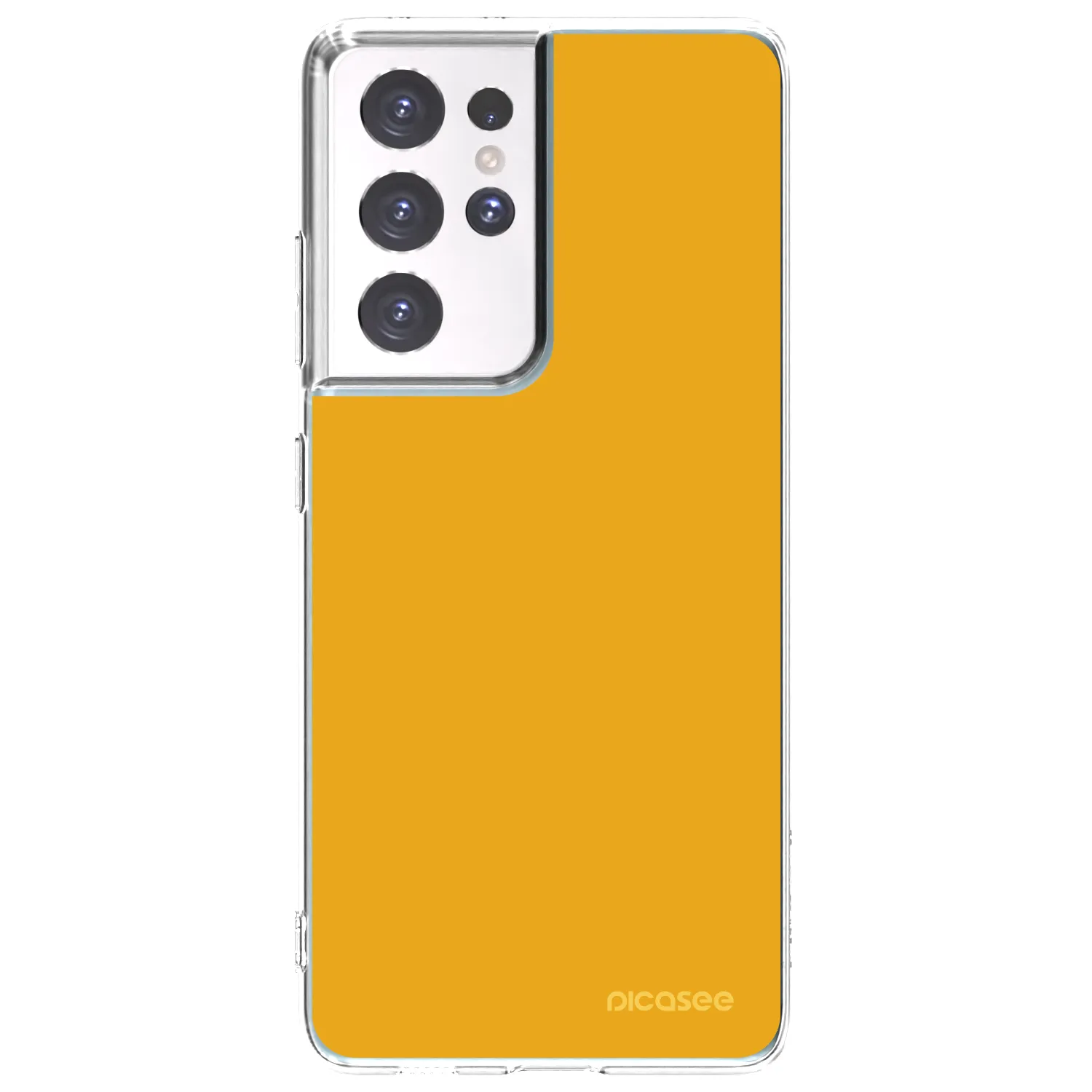 Picasee διαφανής θήκη σιλικόνης Samsung Galaxy S21 Ultra 5G G998B - Sun