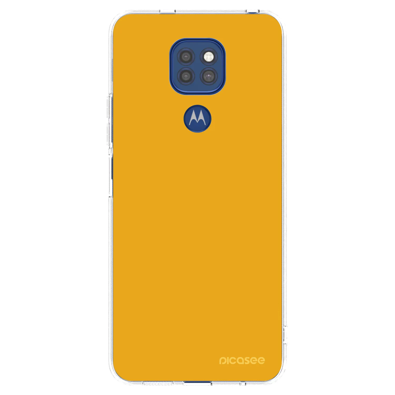 Picasee διαφανής θήκη σιλικόνης Motorola Moto G9 Play - Sun