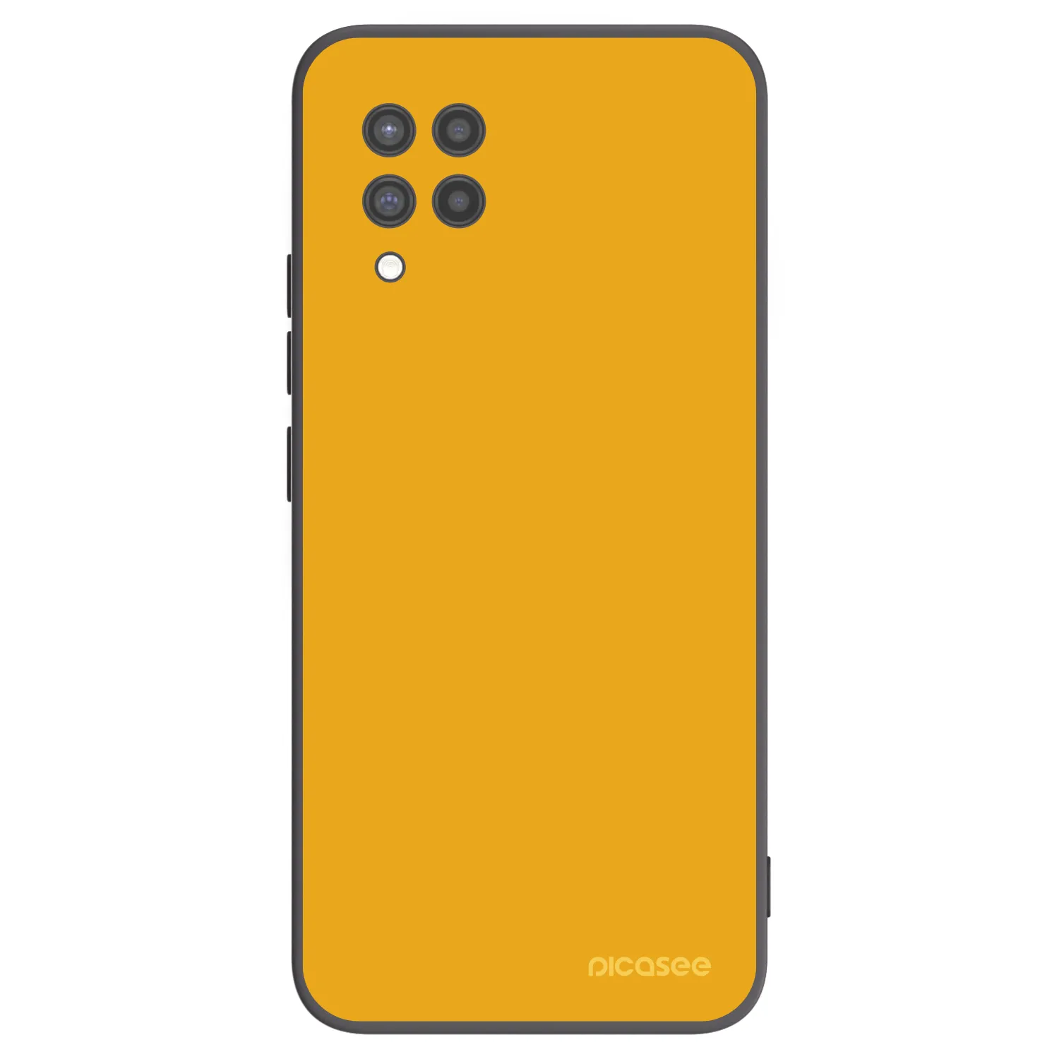 Picasee Μαύρη θήκη σιλικόνης για Samsung Galaxy A42 A426B - Sun