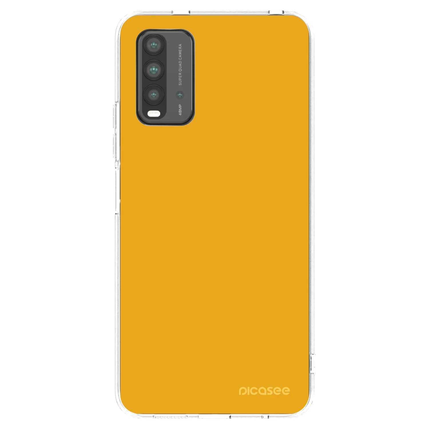 Picasee Μαύρη θήκη σιλικόνης για Xiaomi Redmi 9T - Sun