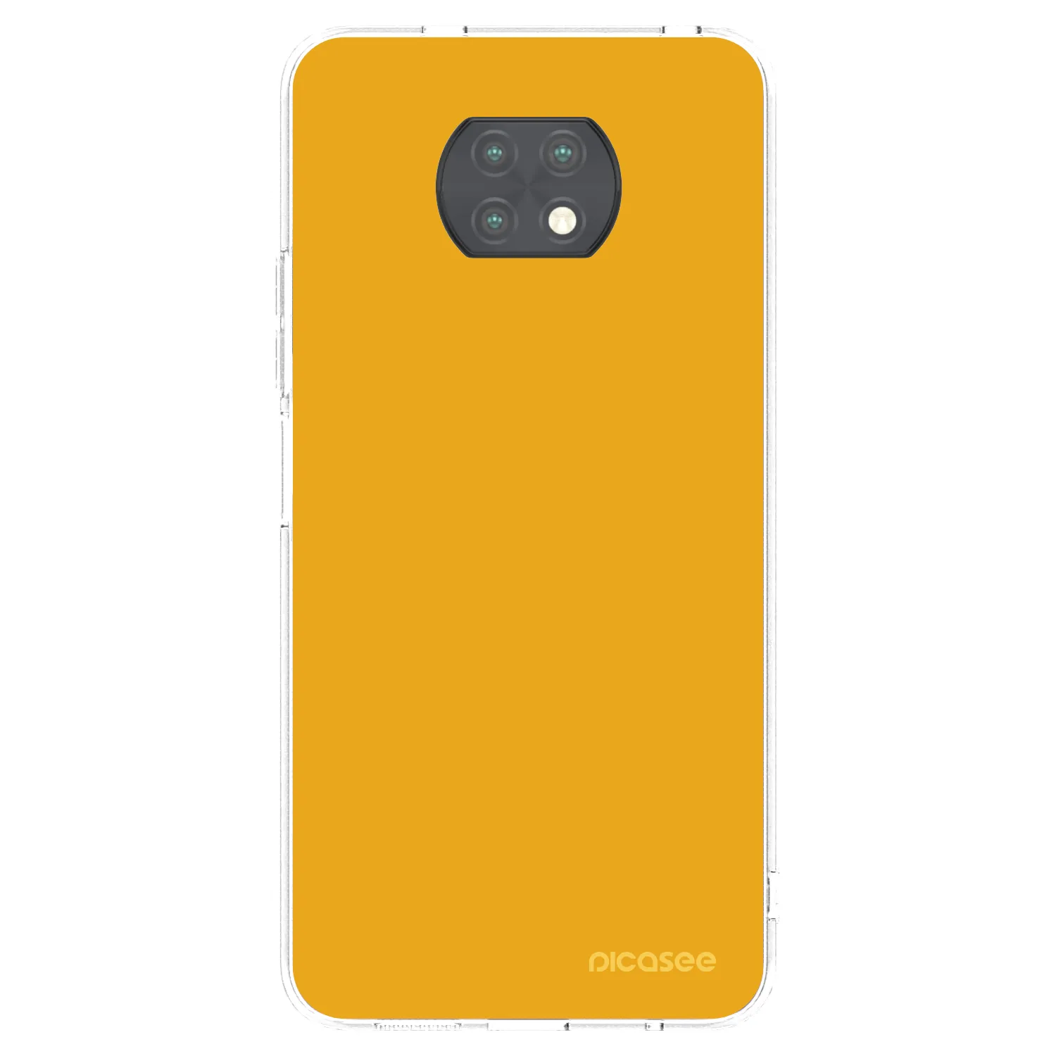 Picasee διαφανής θήκη σιλικόνης Xiaomi Redmi Note 9T - Sun