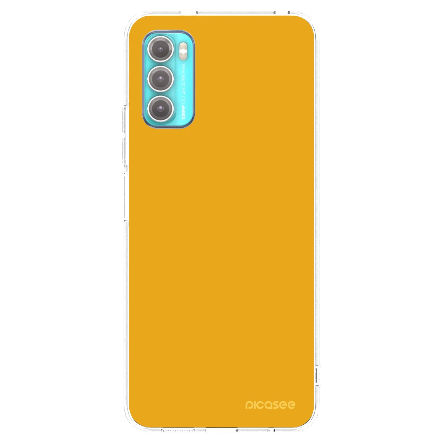 Picasee διαφανής θήκη σιλικόνης Motorola Moto G60 - Sun