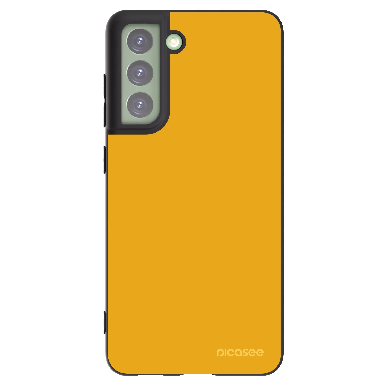 Picasee Μαύρη θήκη σιλικόνης για Samsung Galaxy S21 FE 5G - Sun
