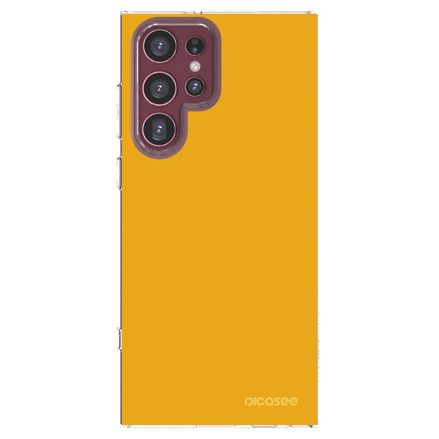 Picasee διαφανής θήκη σιλικόνης Samsung Galaxy S22 Ultra 5G - Sun