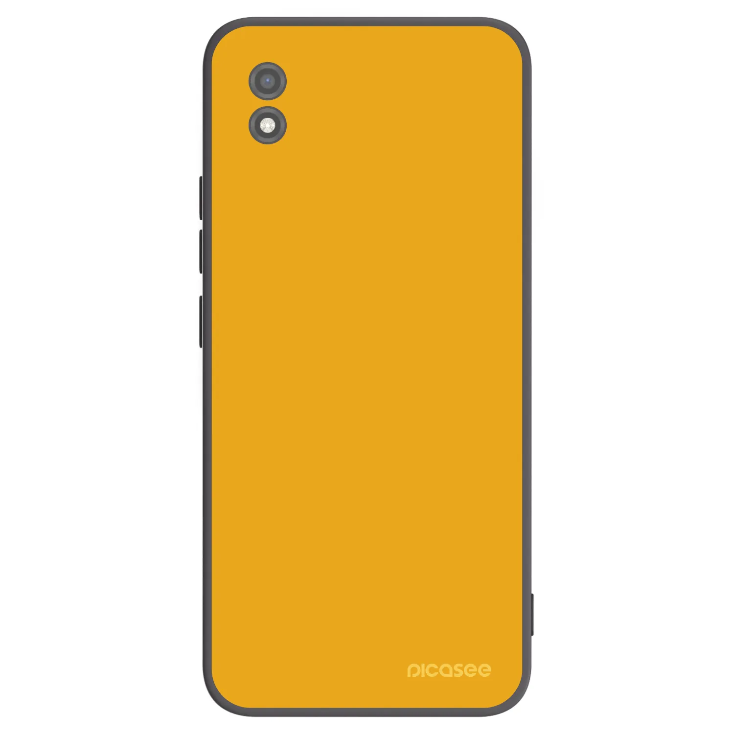 Picasee Μαύρη θήκη σιλικόνης για Realme C11 (2021) - Sun